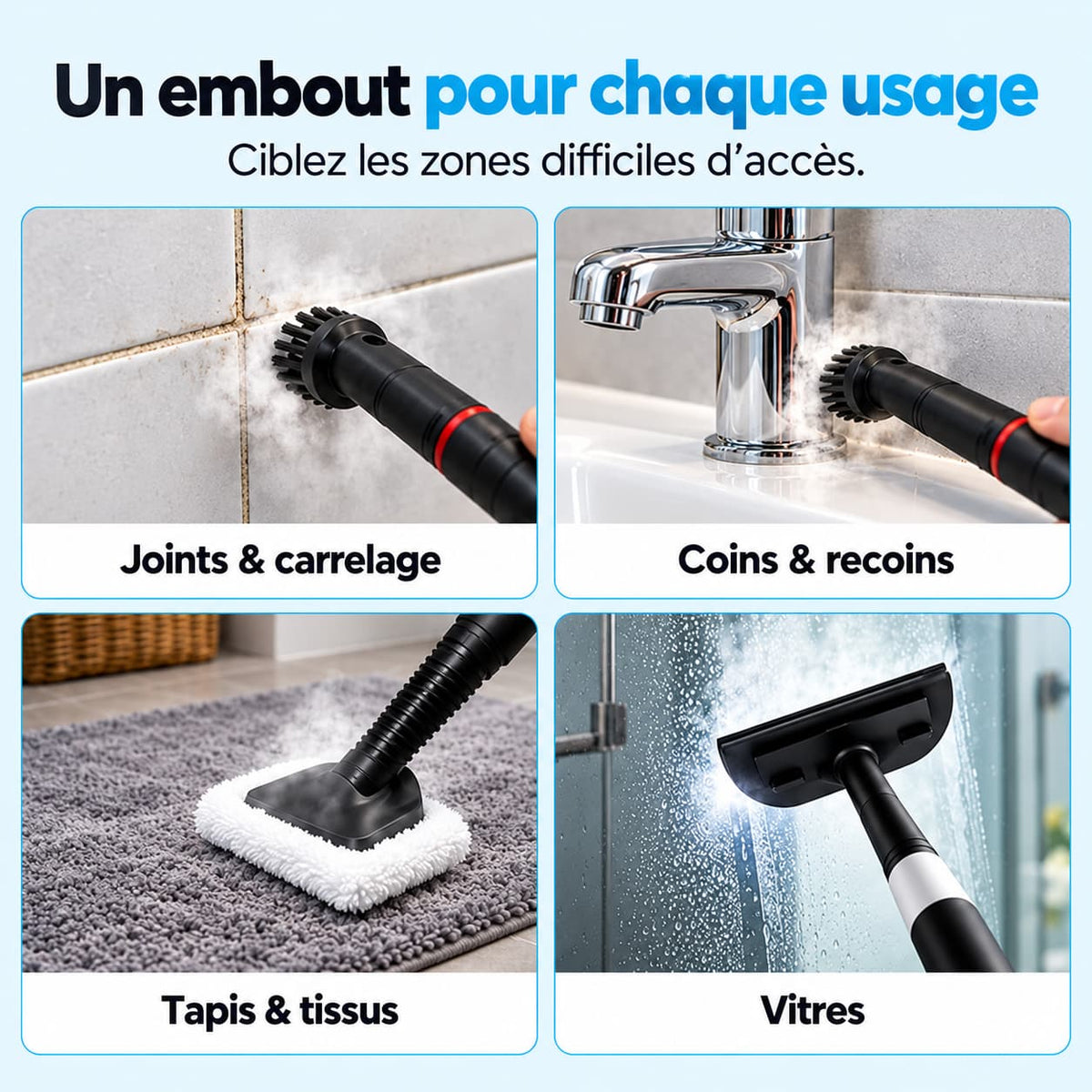 Talia Vapeur Pro : Le Nettoyeur Vapeur Haute Température