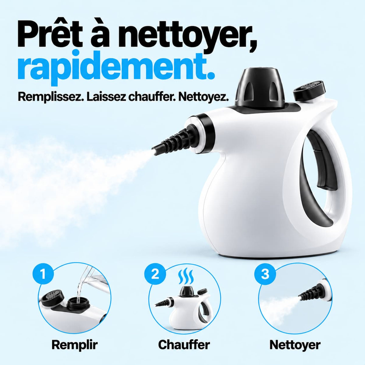 Talia Vapeur Pro : Le Nettoyeur Vapeur Haute Température